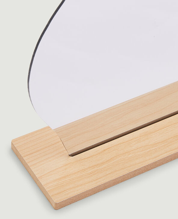 Miroir à poser doré - Pimkie