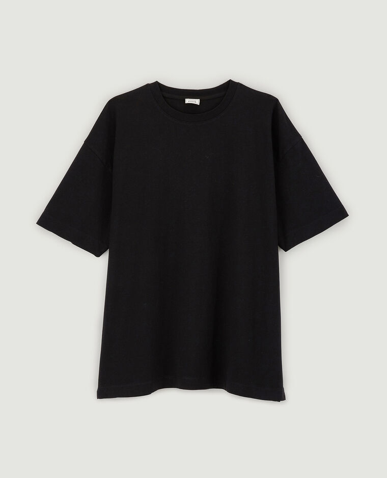 T-shirt oversize basique noir - Pimkie