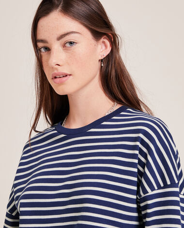 Marinière manches longues bleu marine - Pimkie