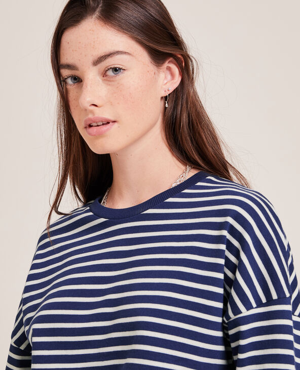 Marinière manches longues bleu marine - Pimkie