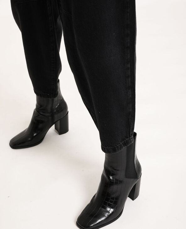 Jean slouchy noir - Pimkie