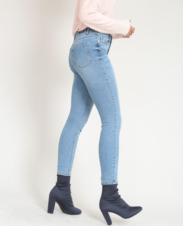 Skinny taille haute bleu clair - Pimkie