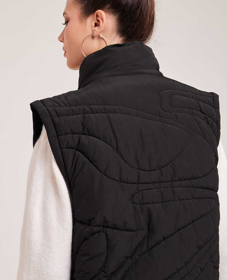 Doudoune matelassage wavy noir - Pimkie