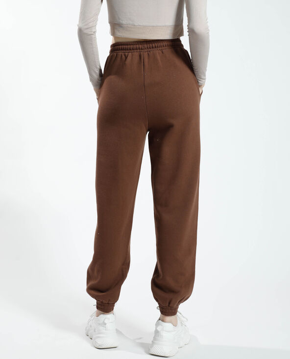 Jogging marron cheap
