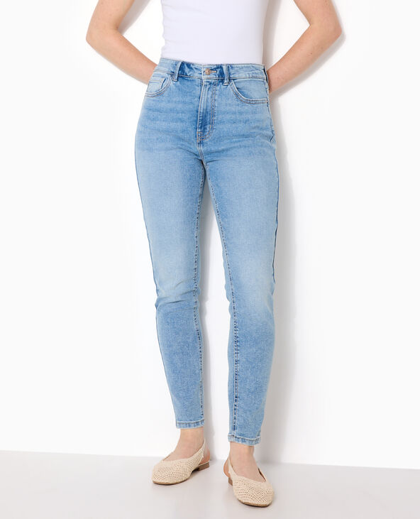 Jean skinny taille haute bleu - Pimkie