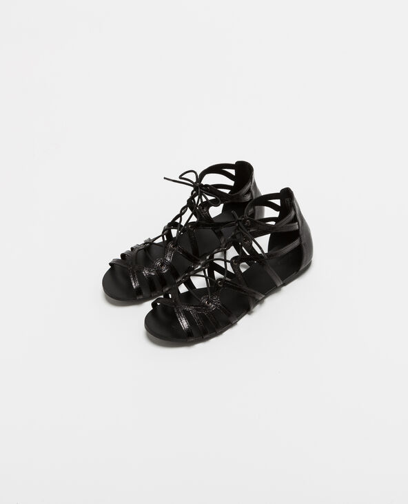 Sandales plates noir - Pimkie