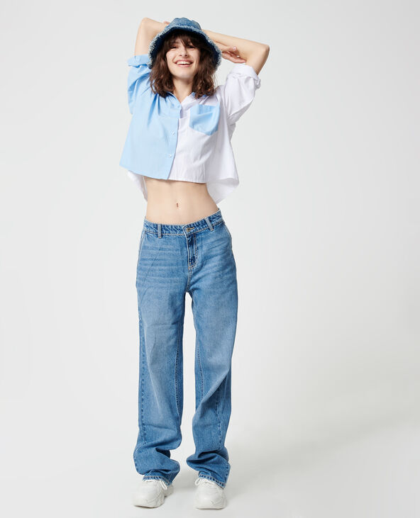 Jean baggy taille basse