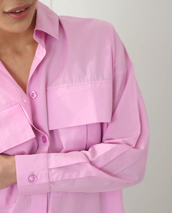 Robe chemise rose - Pimkie