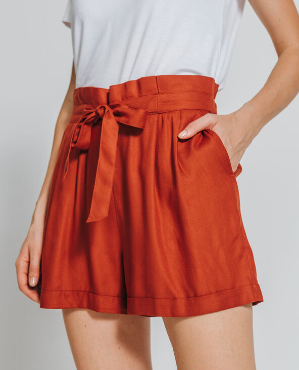 Short fluide marron - Pimkie