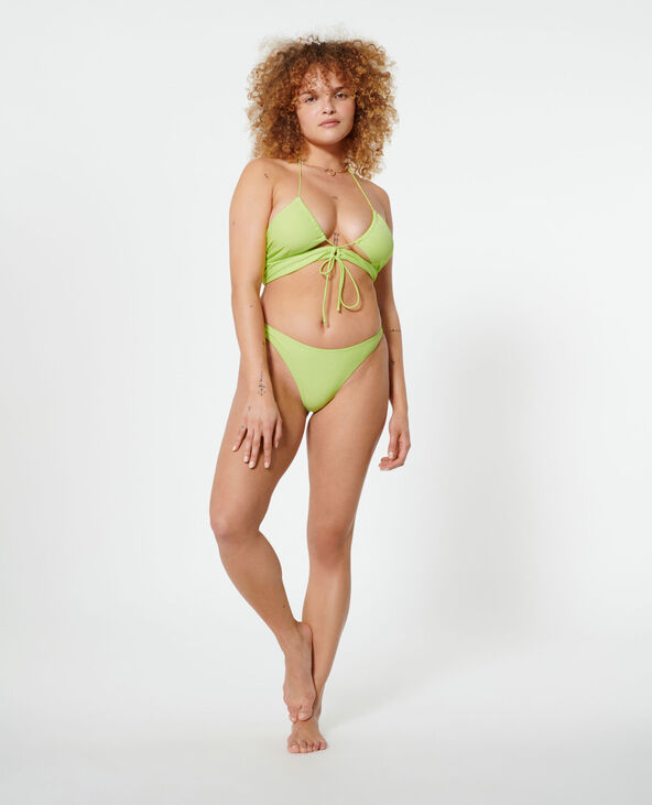 Haut de maillot de bain brassière vert - Pimkie