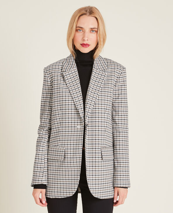Veste blazer droite blanc - Pimkie