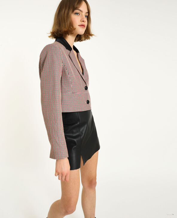 Veste courte bordeaux - Pimkie