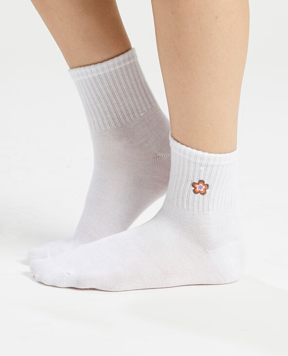 Lot de 2 paires de chaussettes écru - Pimkie