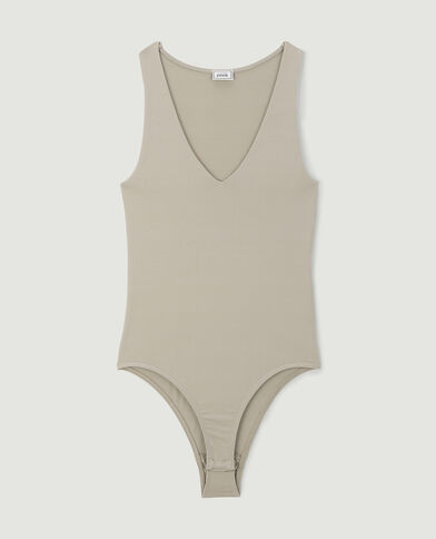 Body col V beige - Pimkie