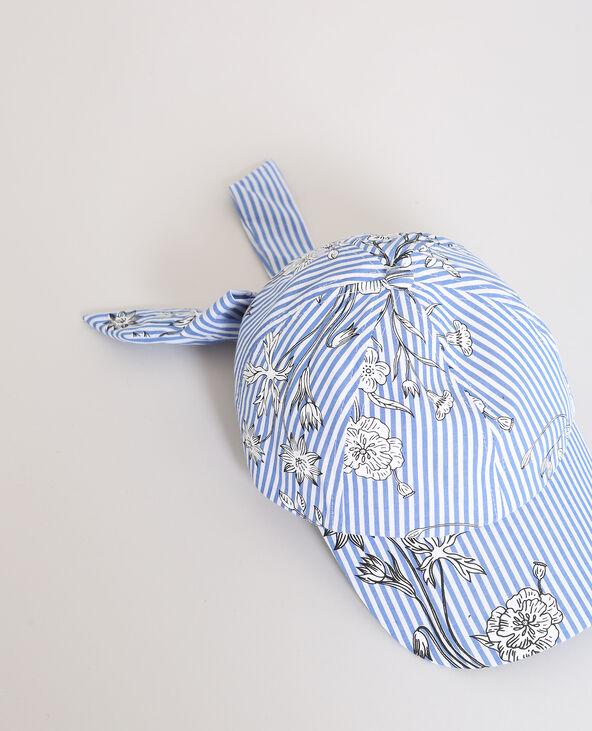 Casquette à rayures bleu foncé - Pimkie