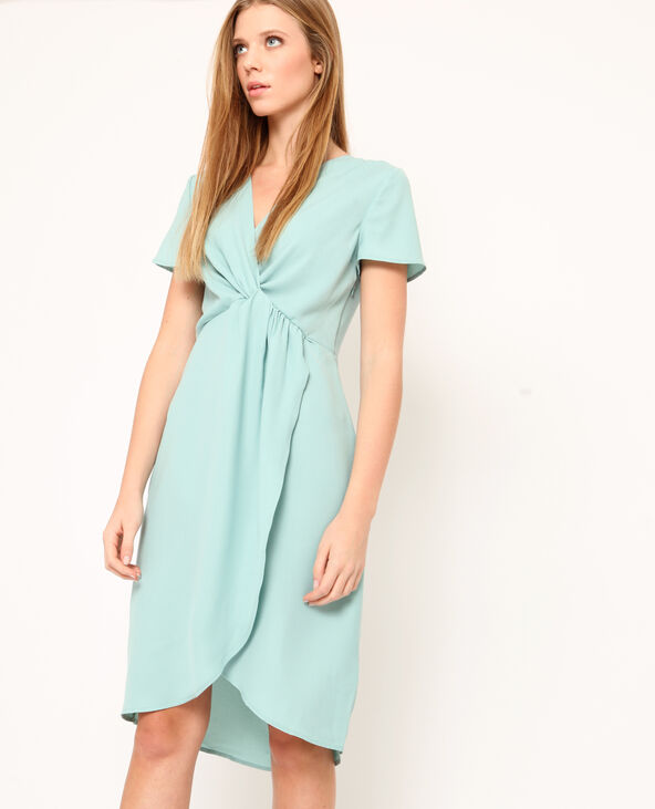 Robe midi vert de gris - Pimkie