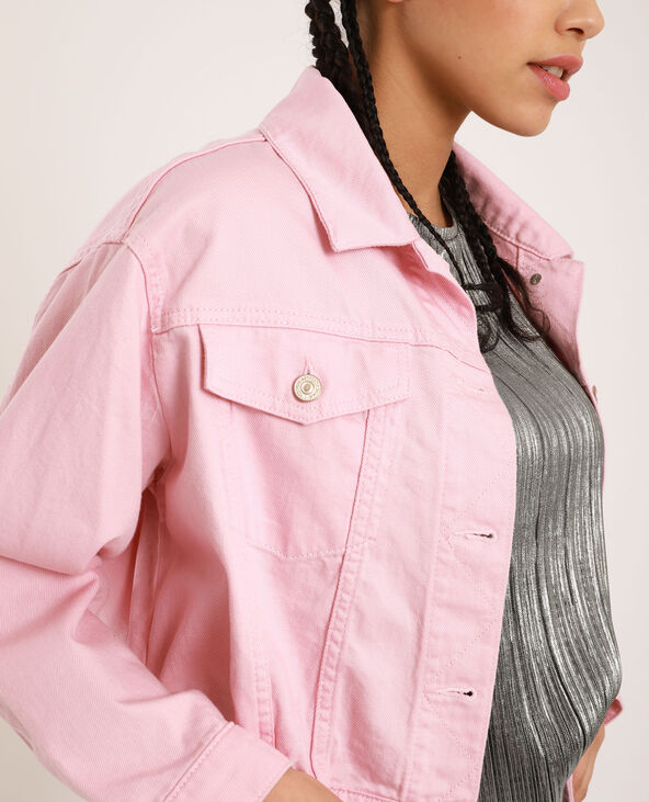 Veste en jean courte