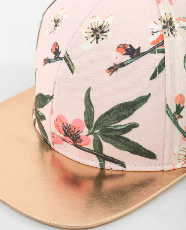 Casquette visière shiny rose clair - Pimkie