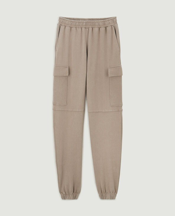 Pantalon de jogging cargo taupe - Pimkie
