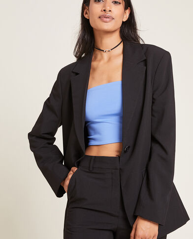Veste blazer oversize noir - Pimkie
