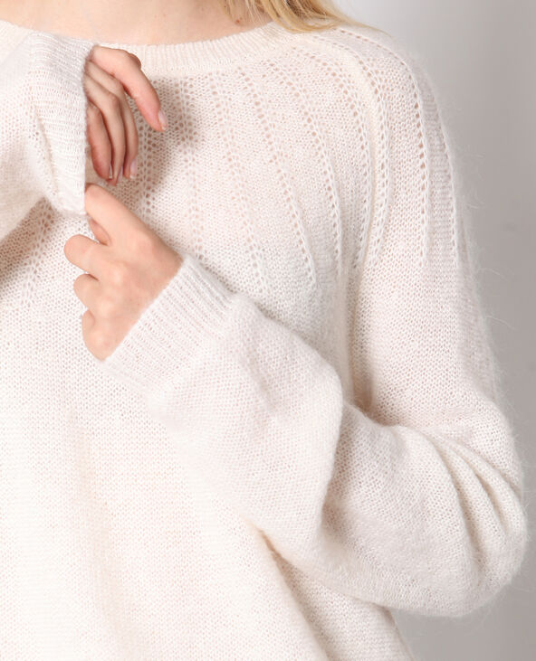 Pull léger blanc - Pimkie