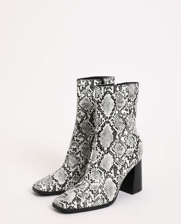 Boots mi-hautes beige - Pimkie