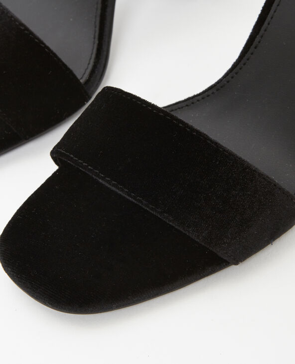 Sandales à perles noir - Pimkie