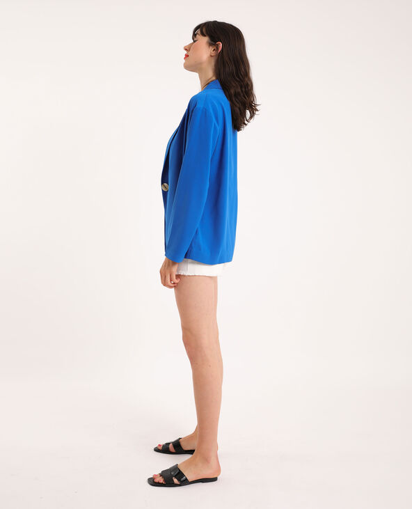 Blazer ample bleu - Pimkie