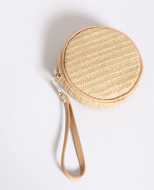 Petite pochette ronde beige - Pimkie