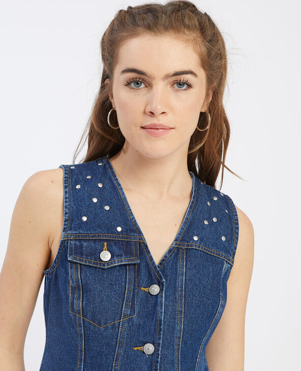 Veste sans manche bleu - Pimkie