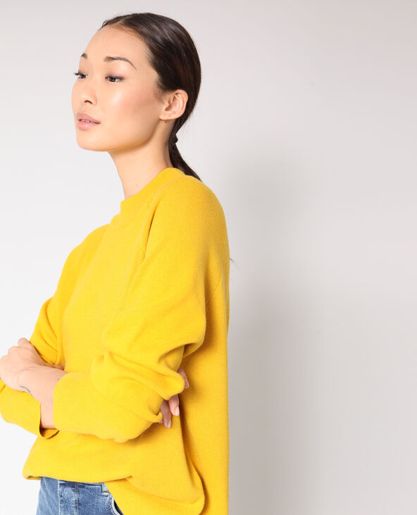 Pull à col montant jaune ocre - Pimkie