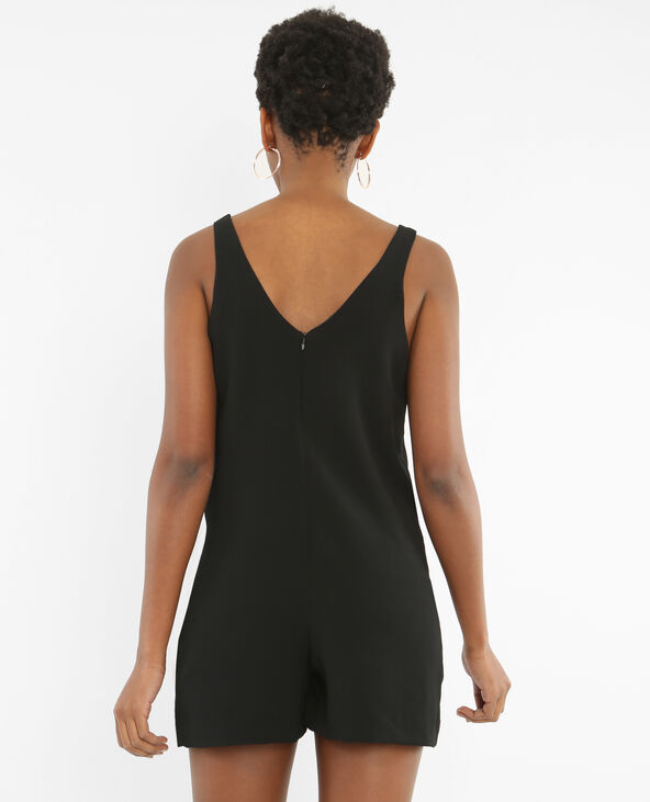Combishort fluide noir - Pimkie