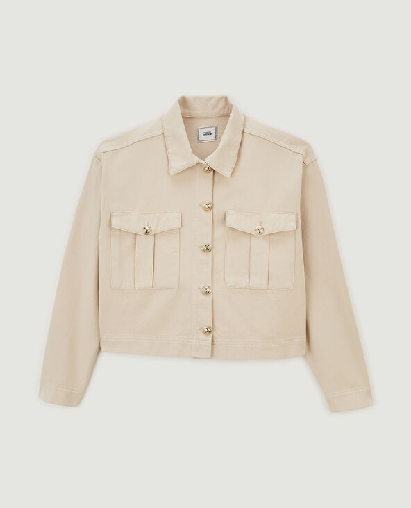 Veste pimkie beige new arrivals