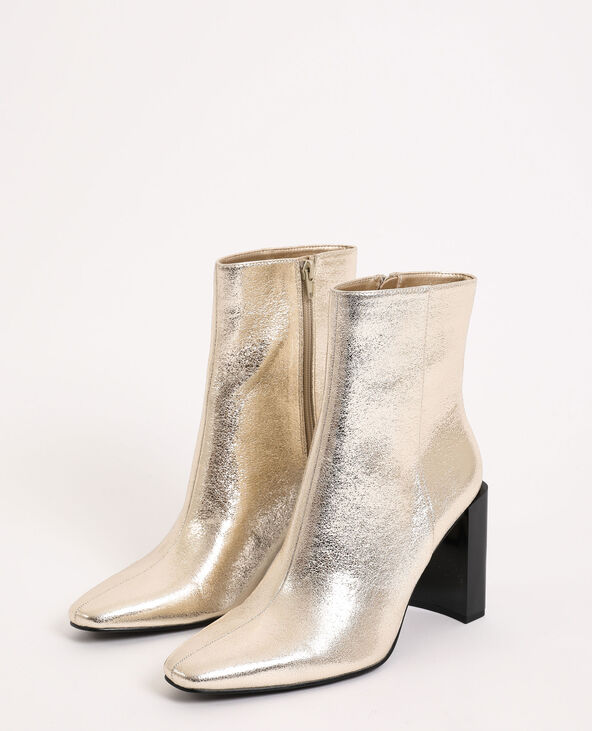 Bottines doré camaieu online