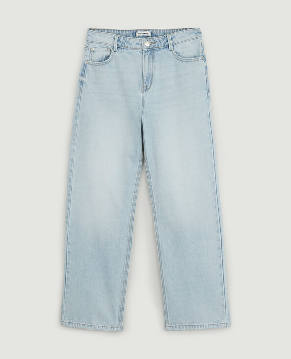 Jean top bleu clair