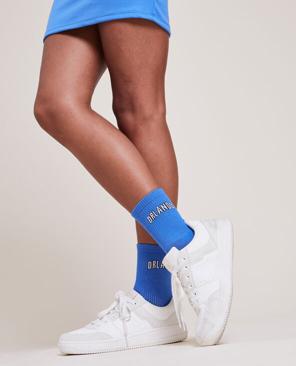 Lot de 2 paires de chaussettes bleu - Pimkie