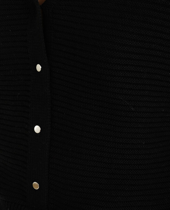 Gilet ample noir - Pimkie
