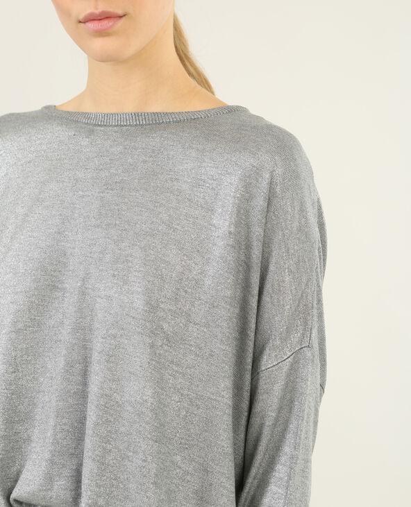 Pull silver argenté - Pimkie