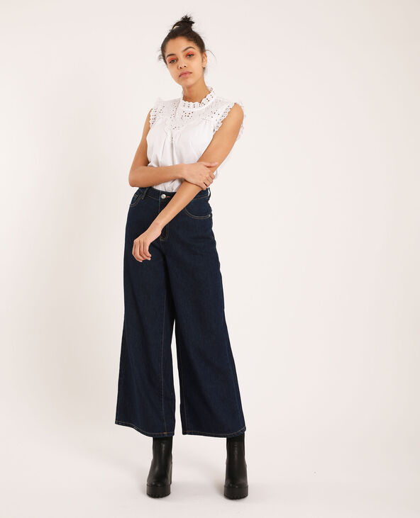 Blouse brodée blanc - Pimkie