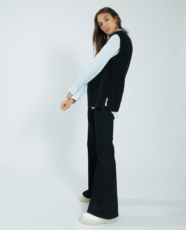 Pull sans manche noir - Pimkie
