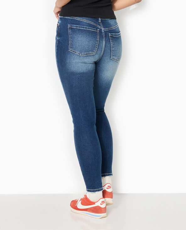 Jean skinny taille haute bleu marine - Pimkie