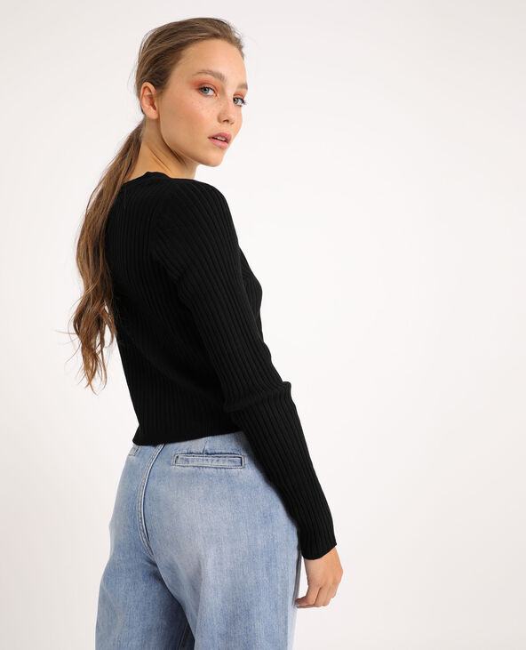 Gilet court noir - Pimkie