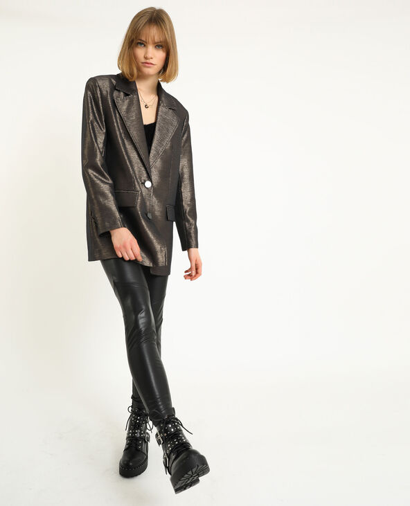 Veste blazer cuivré - Pimkie