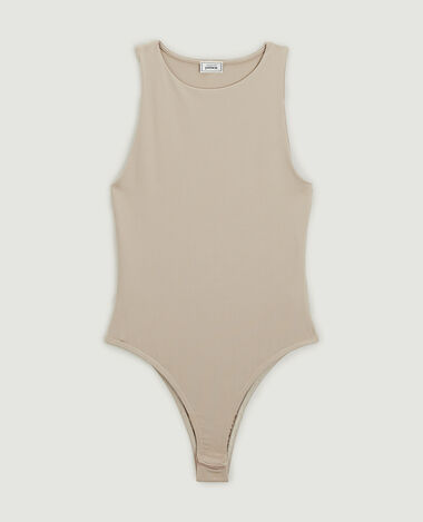Body sans manches beige - Pimkie