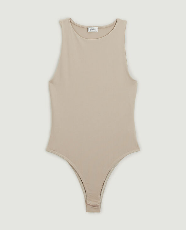 Body sans manches beige - Pimkie