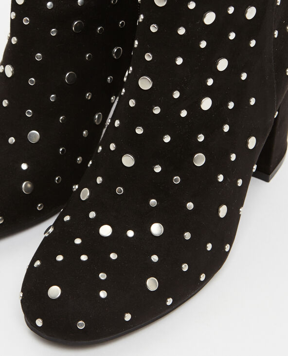 Boots à clous noir - Pimkie