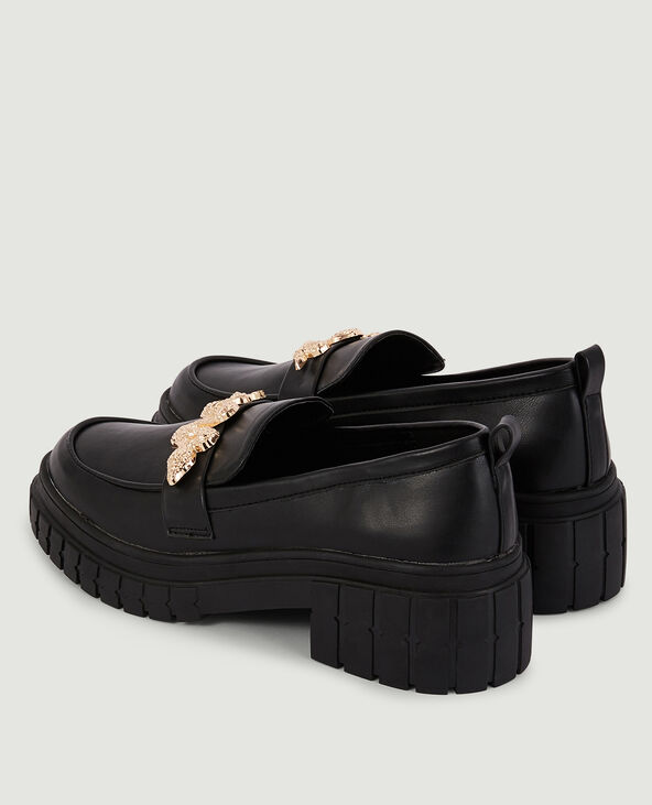 Mocassins chunky noir - Pimkie