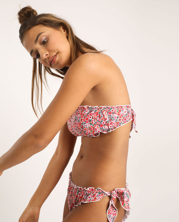 Haut de bikini bandeau blanc - Pimkie