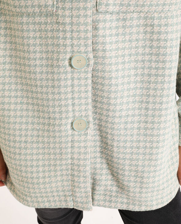 Surchemise vert de gris - Pimkie