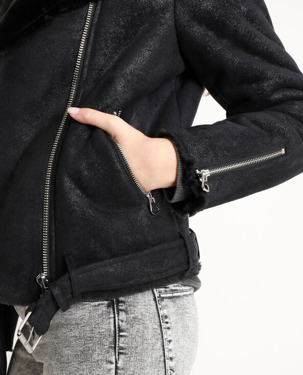 Veste style perfecto doublee